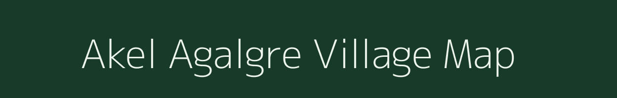 Akel Agalgre village map in Meghalaya