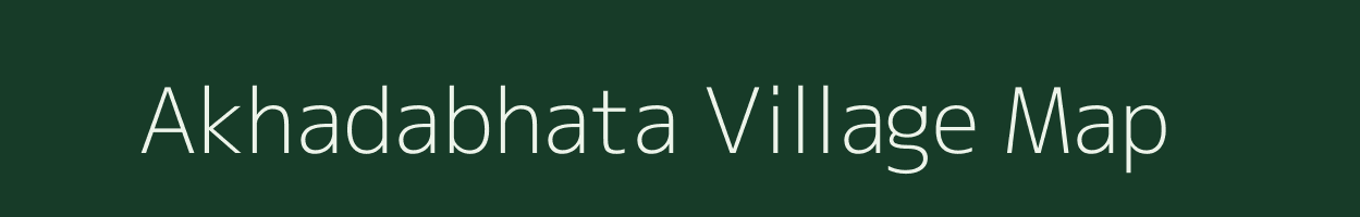 Akhadabhata village map in Odisha