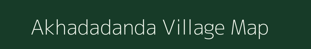 Akhadadanda village map in Odisha