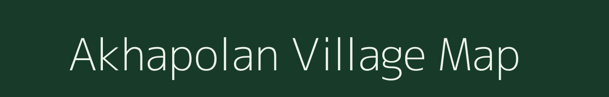 Akhapolan village map in Odisha