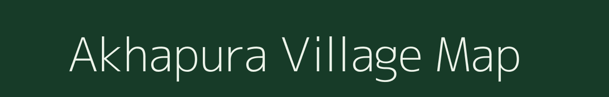 Akhapura village map in Madhya Pradesh