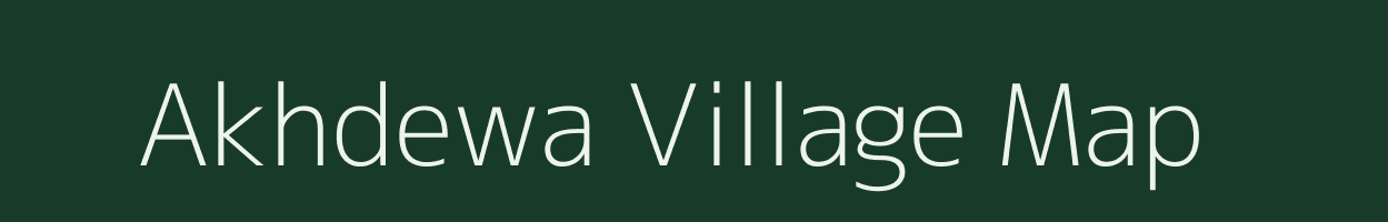 Akhdewa village map in Madhya Pradesh