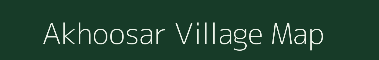 Akhoosar village map in Rajasthan