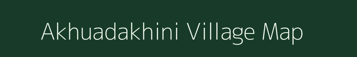 Akhuadakhini village map in Odisha