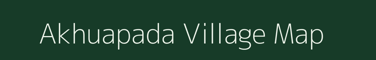 Akhuapada village map in Odisha