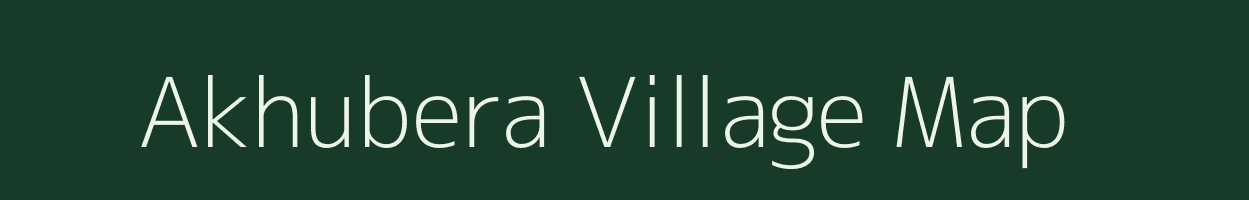 Akhubera village map in West Bengal