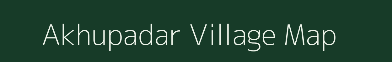 Akhupadar village map in Odisha