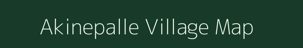 Akinepalle village map in Andhra Pradesh