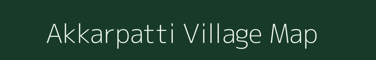 Akkarpatti village map in Maharashtra