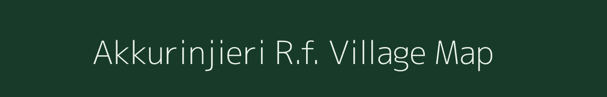 Akkurinjieri R.f. village map in Tamil Nadu