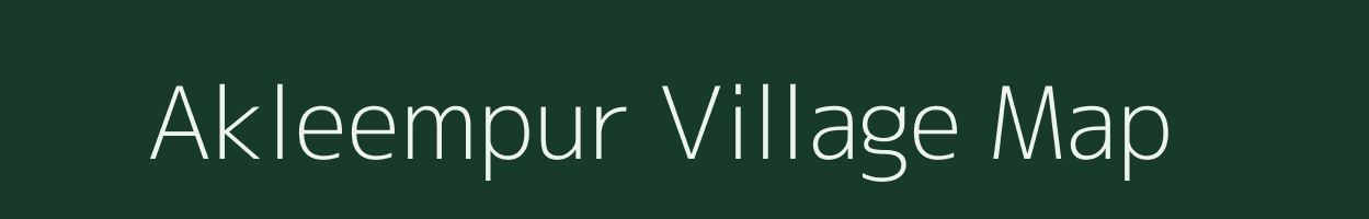 Akleempur village map in Rajasthan