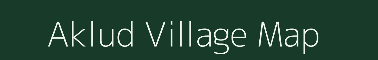 Aklud village map in Maharashtra