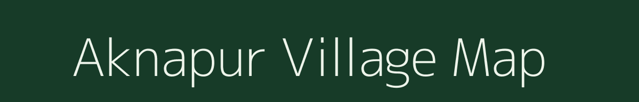 Aknapur village map in Andhra Pradesh