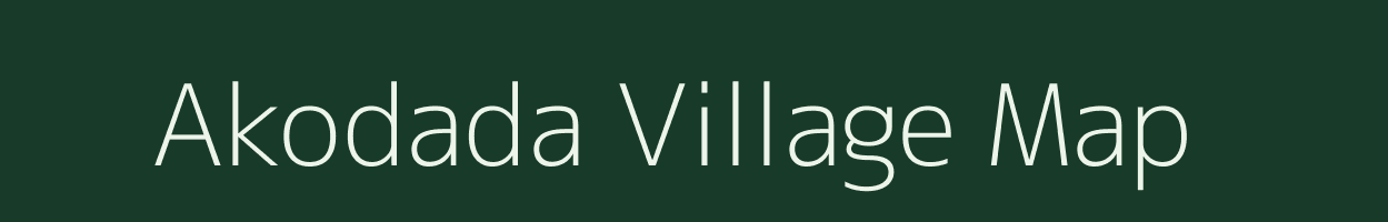 Akodada village map in Madhya Pradesh