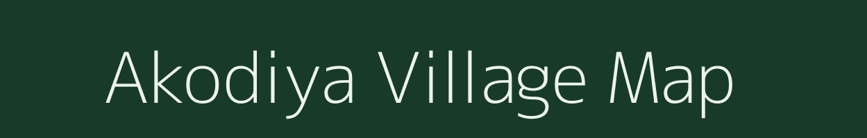 Akodiya village map in Gujarat