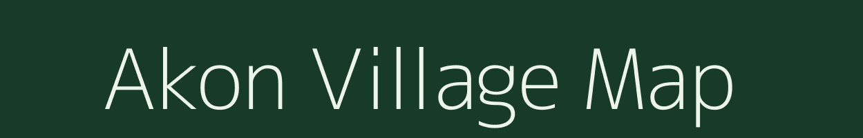 Akon village map in Madhya Pradesh