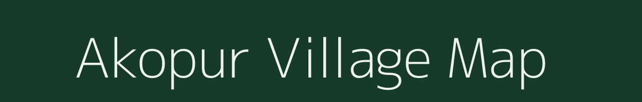 Akopur village map in Uttar Pradesh