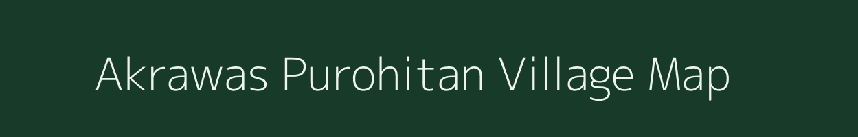 Akrawas Purohitan village map in Rajasthan