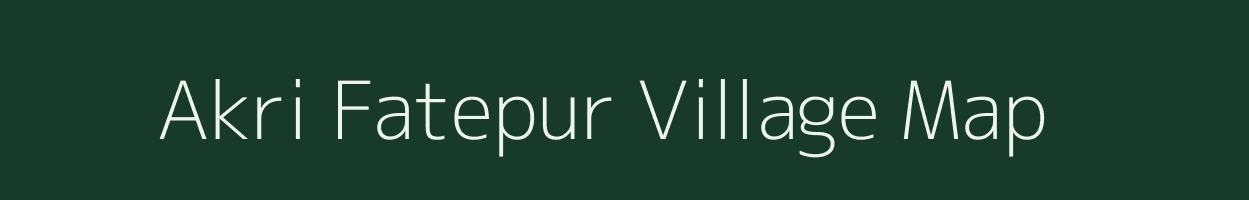 Akri Fatepur village map in West Bengal