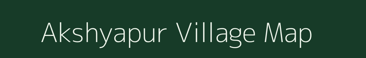 Akshyapur village map in West Bengal