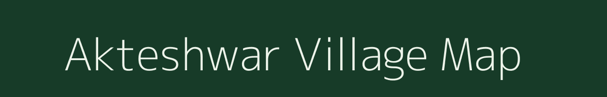 Akteshwar village map in Gujarat