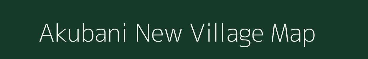 Akubani New village map in Nagaland