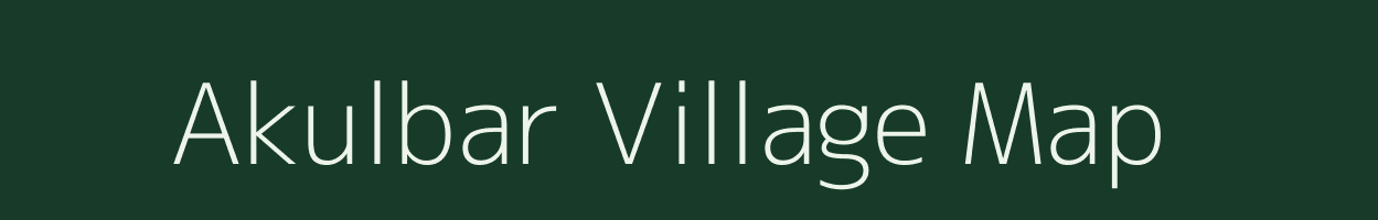 Akulbar village map in West Bengal