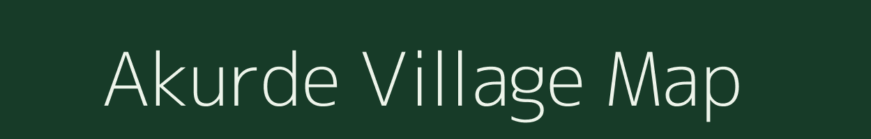 Akurde village map in Maharashtra