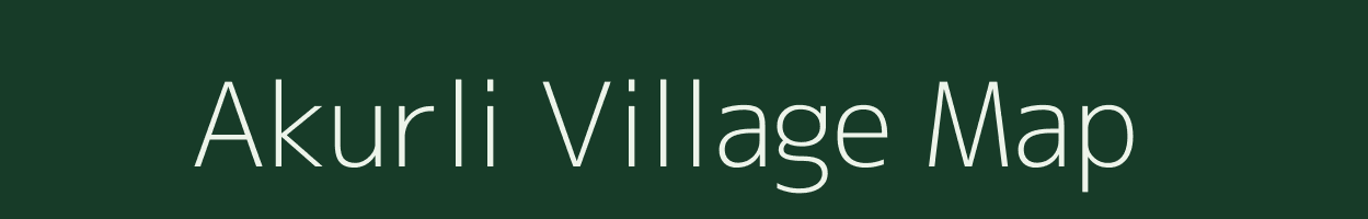 Akurli village map in Maharashtra