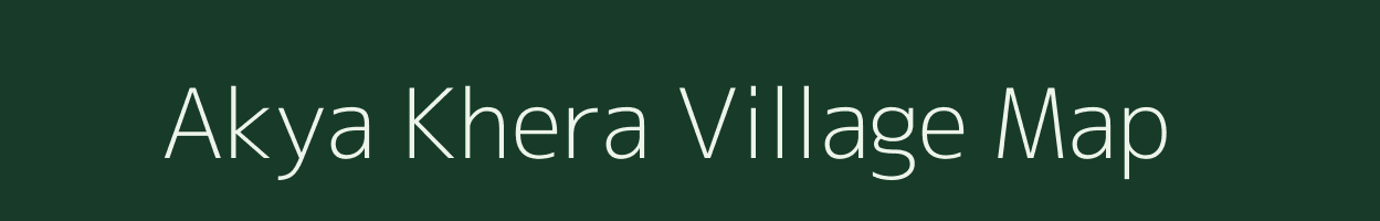 Akya Khera village map in Rajasthan