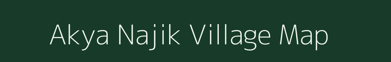 Akya Najik village map in Madhya Pradesh