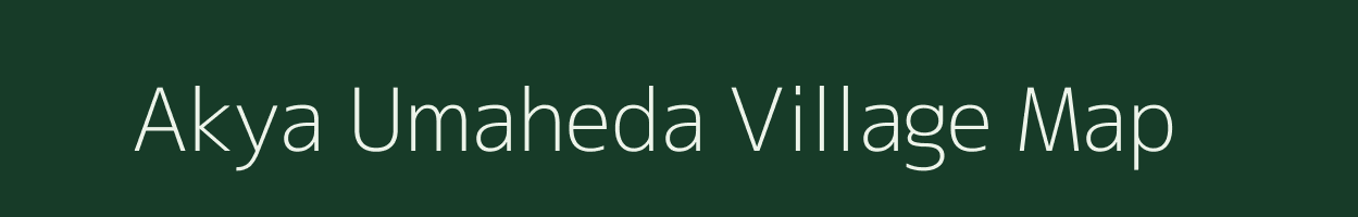 Akya Umaheda village map in Madhya Pradesh