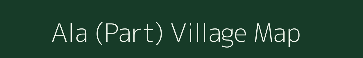 Ala (Part) village map in Kerala