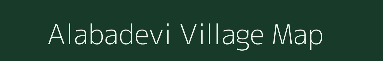 Alabadevi village map in Maharashtra