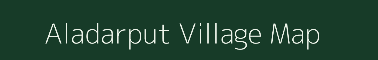 Aladarput village map in West Bengal