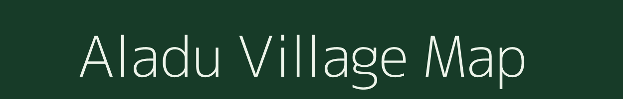 Aladu village map in Tamil Nadu