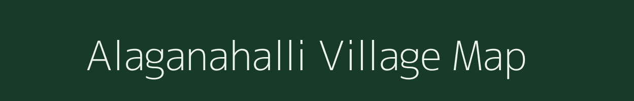 Alaganahalli village map in Karnataka