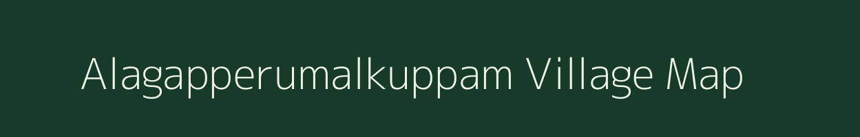 Alagapperumalkuppam village map in Tamil Nadu