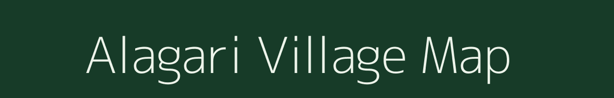 Alagari village map in West Bengal