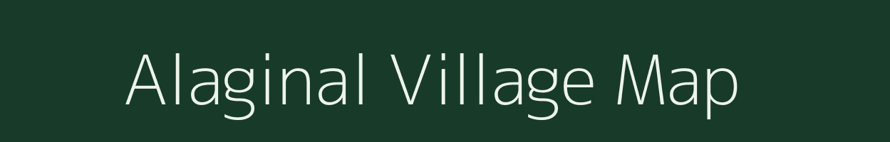 Alaginal village map in Karnataka