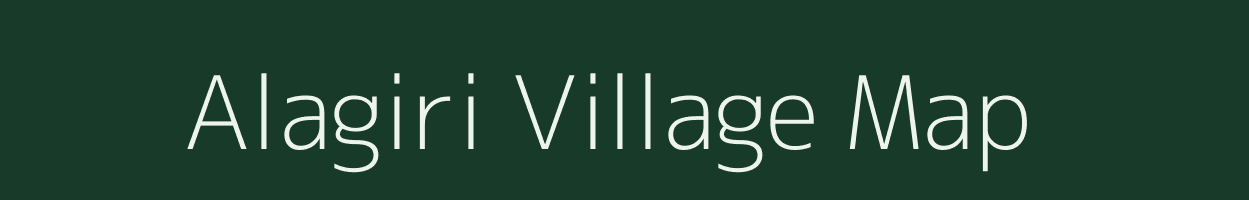 Alagiri village map in Meghalaya