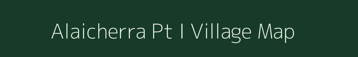 Alaicherra Pt I village map in Assam