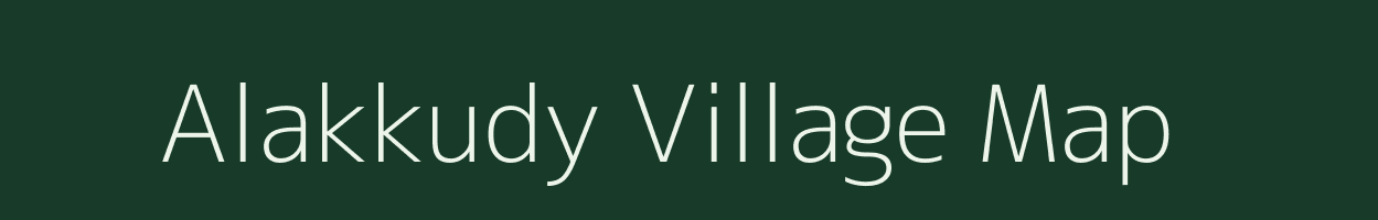 Alakkudy village map in Tamil Nadu