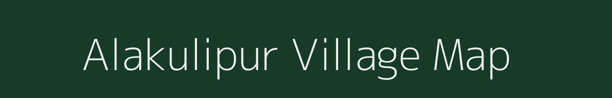 Alakulipur village map in Uttar Pradesh