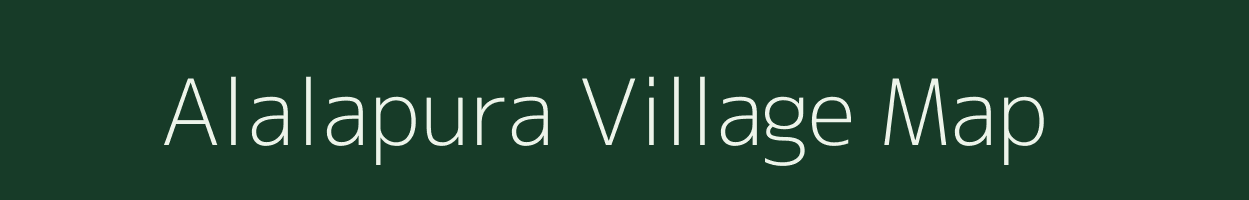 Alalapura village map in Karnataka