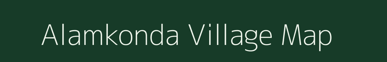 Alamkonda village map in Andhra Pradesh