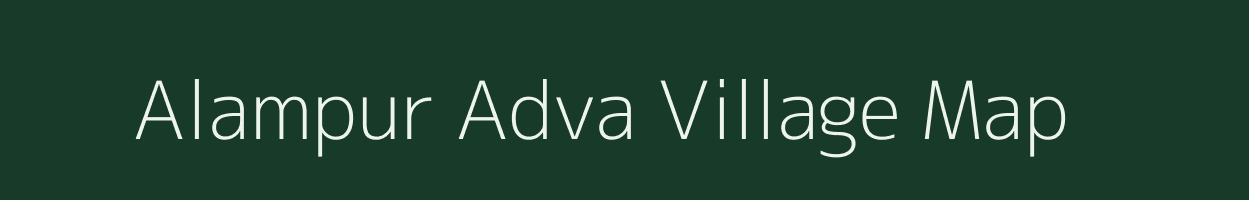 Alampur Adva village map in Uttar Pradesh