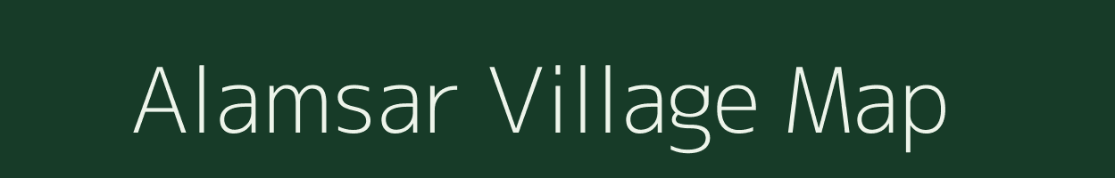 Alamsar village map in Rajasthan