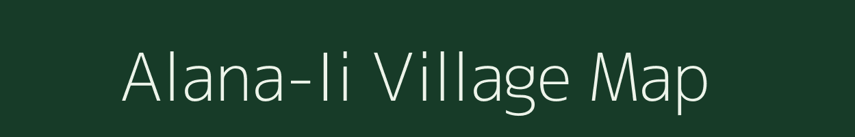 Alana-Ii village map in Odisha