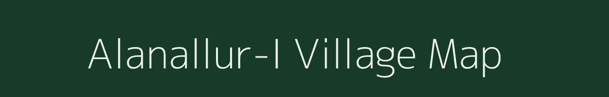 Alanallur-I village map in Kerala
